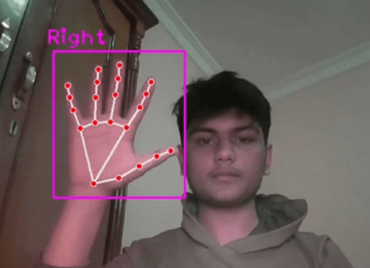 Bionic arm hand tracking